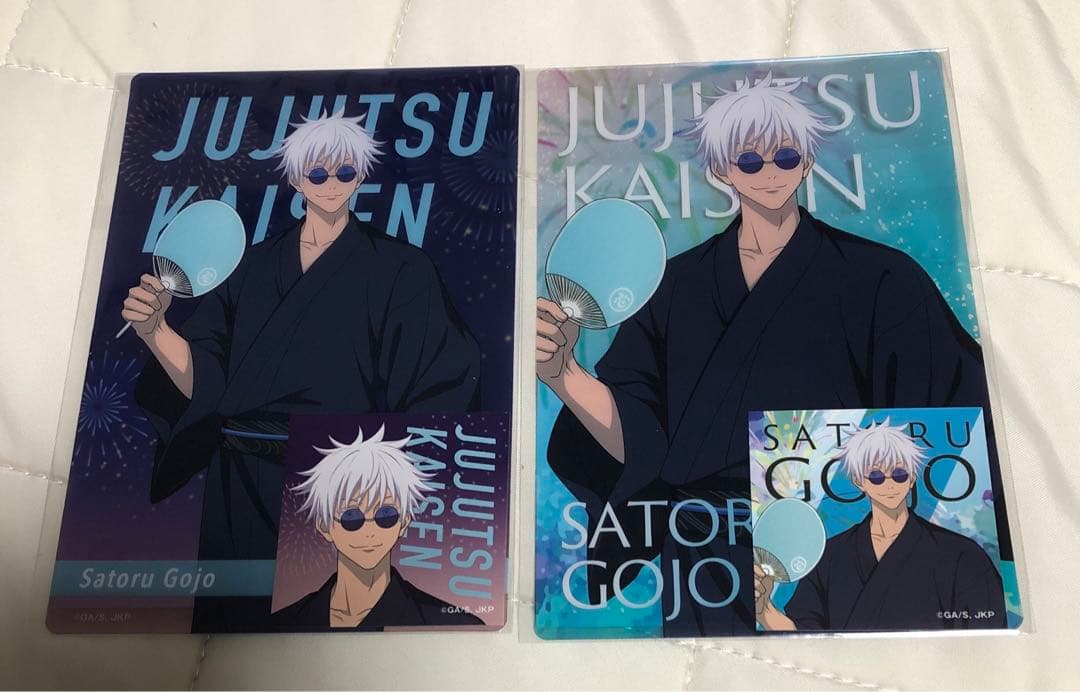 呪術廻戦　TOHO　animationくじ　缶バッジ　カード　五条悟　7点セット