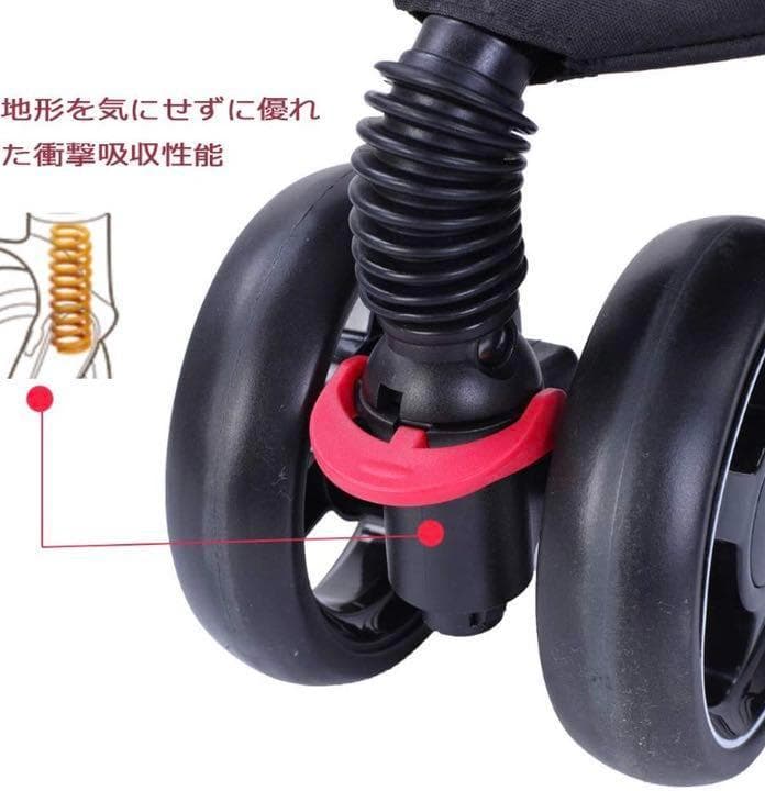 ❤3輪で小回り抜群❣簡単に折りたため超便利＆収納スペースを節約♪❤ペットバギー