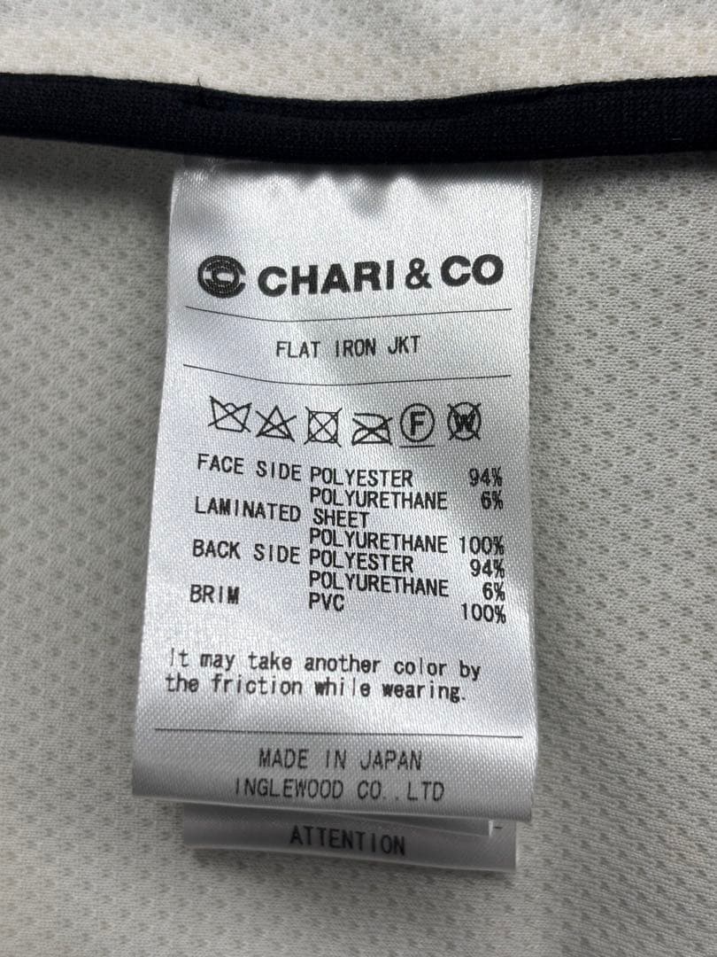 Chari＆co FLAT IRON JKT XLサイズ