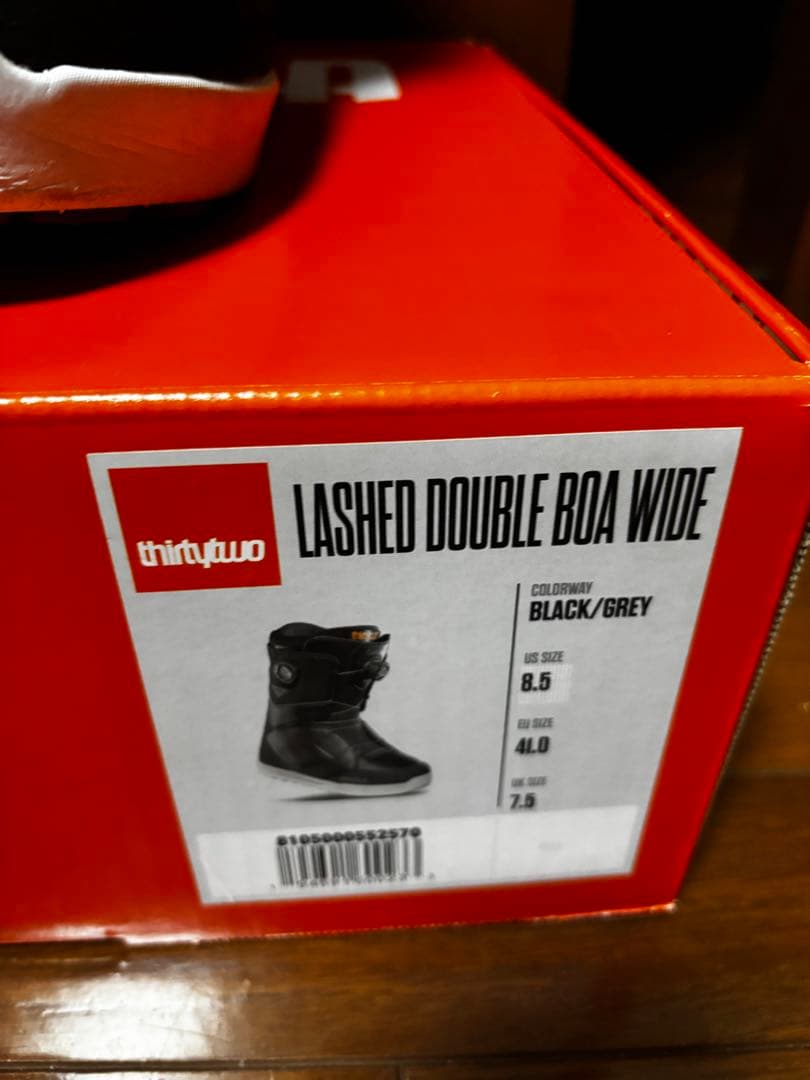スノーボード thirtytwo LASHED DOUBLE BOA wide