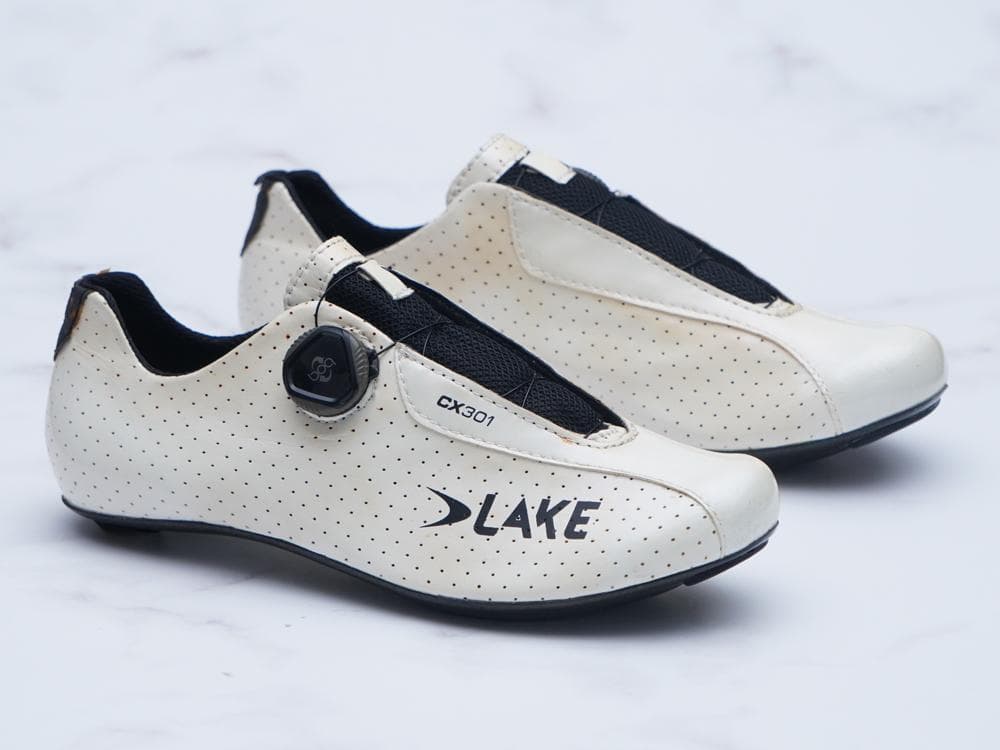 ☆新品未使用☆ LAKE CX301 ホワイト 40.5ノーマル幅 軽量294g