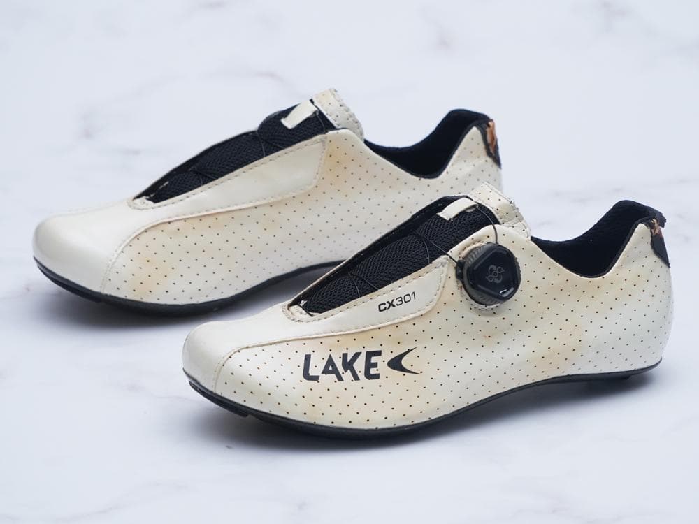 ☆新品未使用☆ LAKE CX301 ホワイト 40.5ノーマル幅 軽量294g