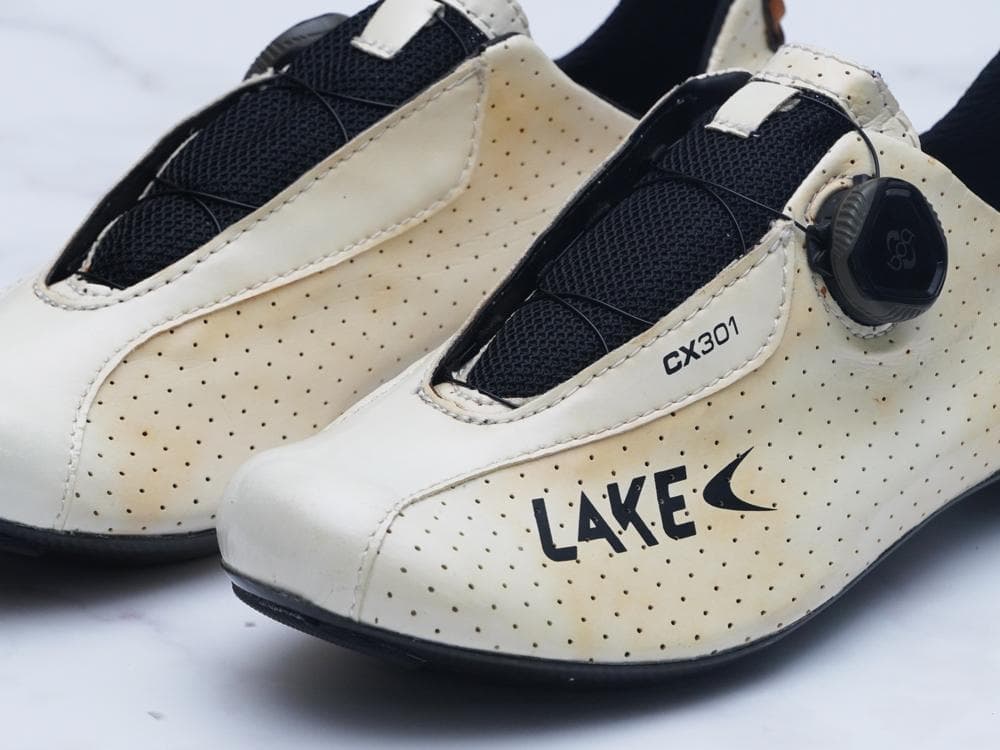 ☆新品未使用☆ LAKE CX301 ホワイト 40.5ノーマル幅 軽量294g