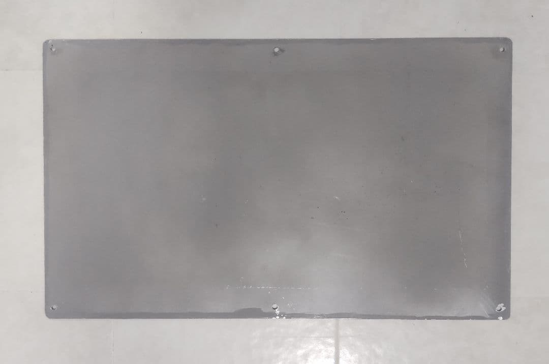 鉄道部品 東京メトロ デコラ板付き銘板 2枚セット