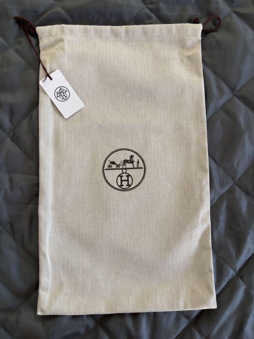 タグ付き HERMES エルメス 巾着袋 保存袋 46×27 コンスタンスミニ