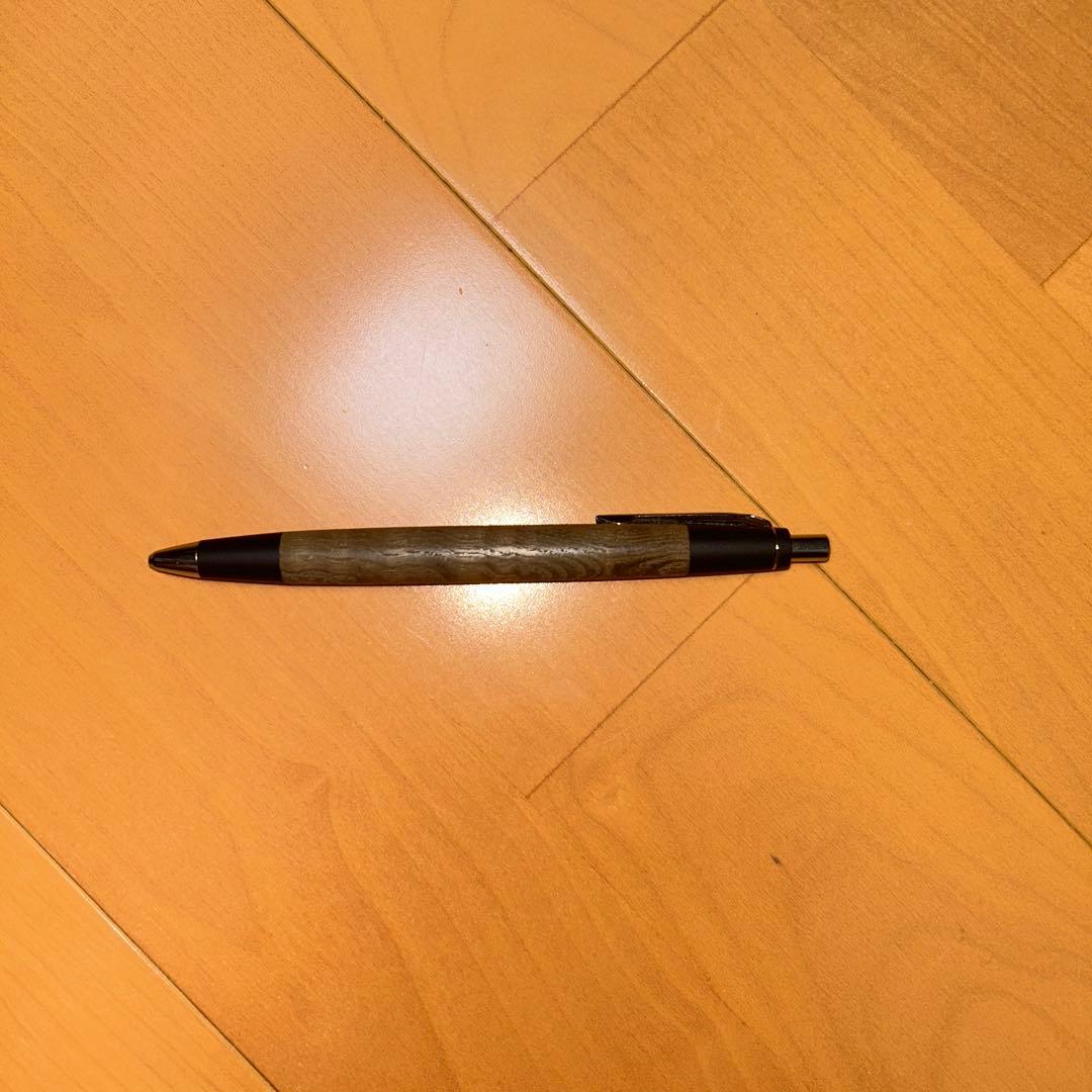 野原工芸　神代タモ　シャーペン0.5 保証書付き