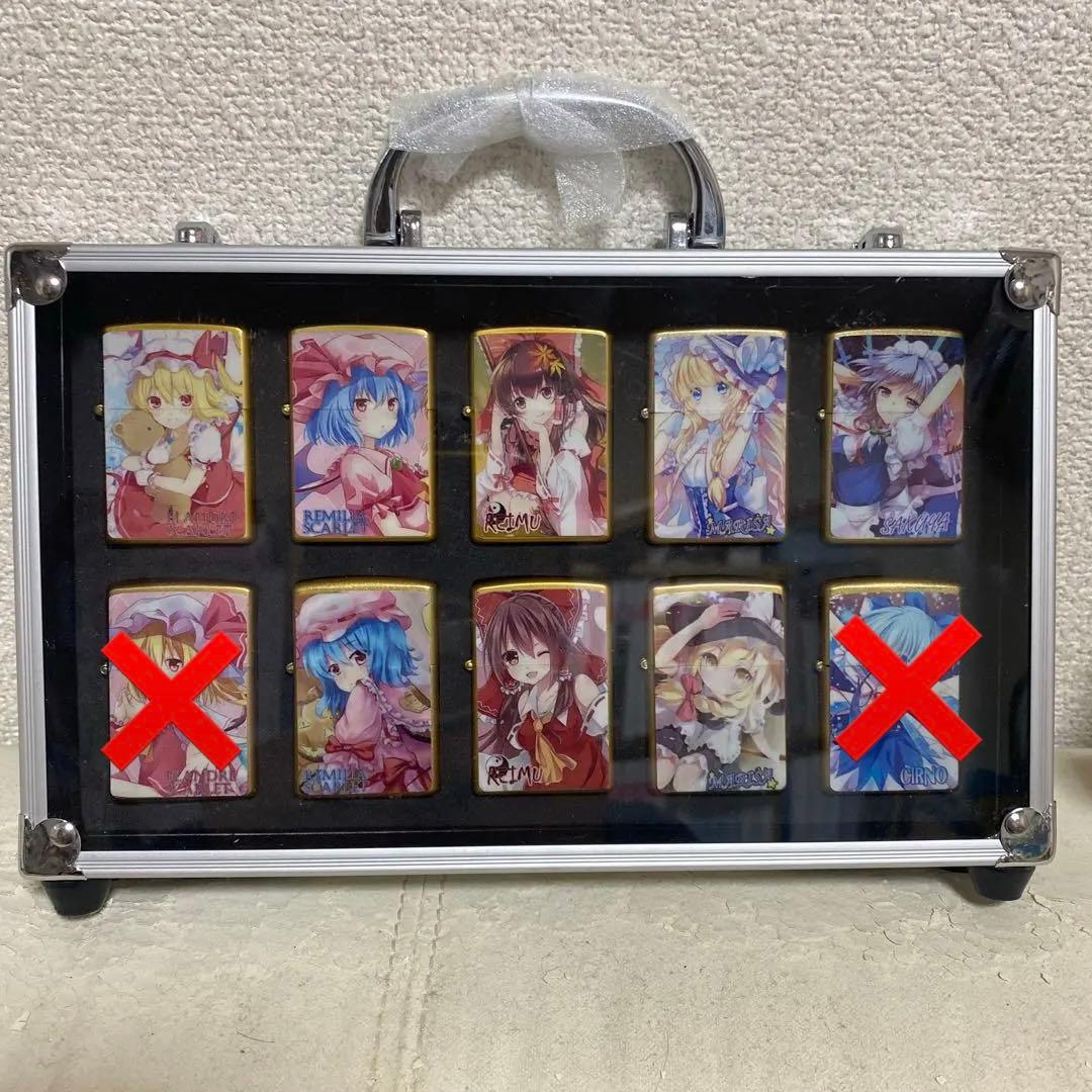 東方project 美少女　オイルライター　zippo 風　TK