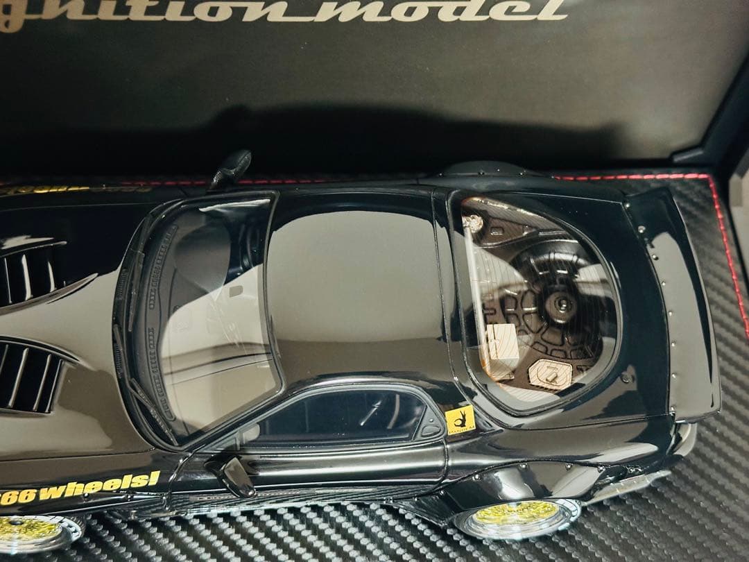 FD3S ロケバニ RX-7 イグニッションモデル 1/18