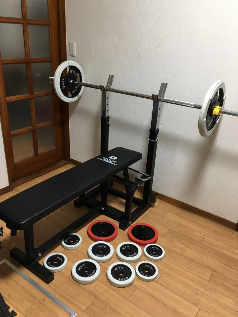 タケコプター 　FIGHTING ROAD ベンチプレスセット55Kg