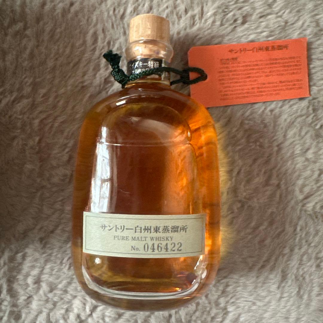 お酒/国産ウイスキー/サントリー白州東蒸留所300ml【未開封】
