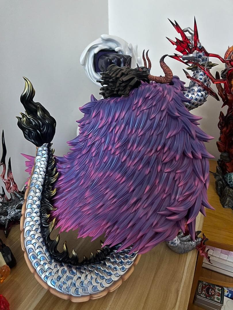 ワンピース 百獣のカイドウ 人獣型 フィギュア ガレージキット 塗装済み完成品