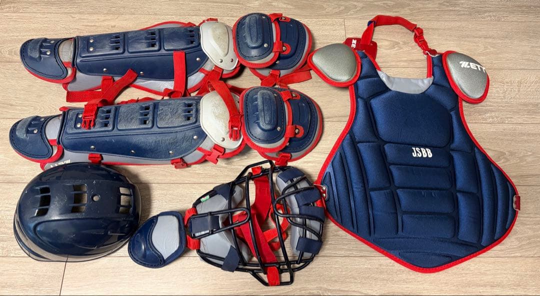 ZETT 軟式 キャッチャー用品セット（古田敦也モデル）