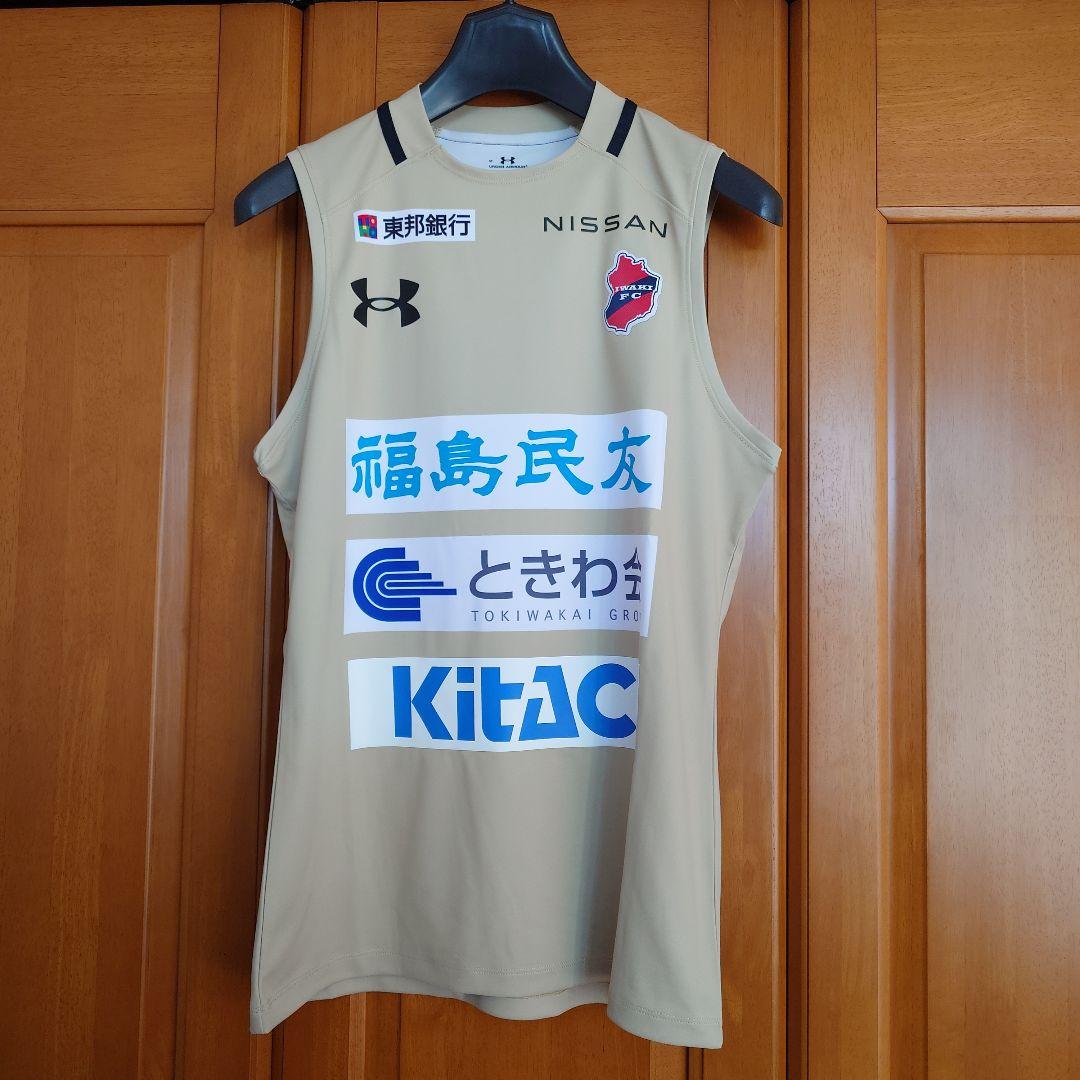 いわきFC選手支給品新品ノースリーブ Mサイズ　早いもの勝ち!!
