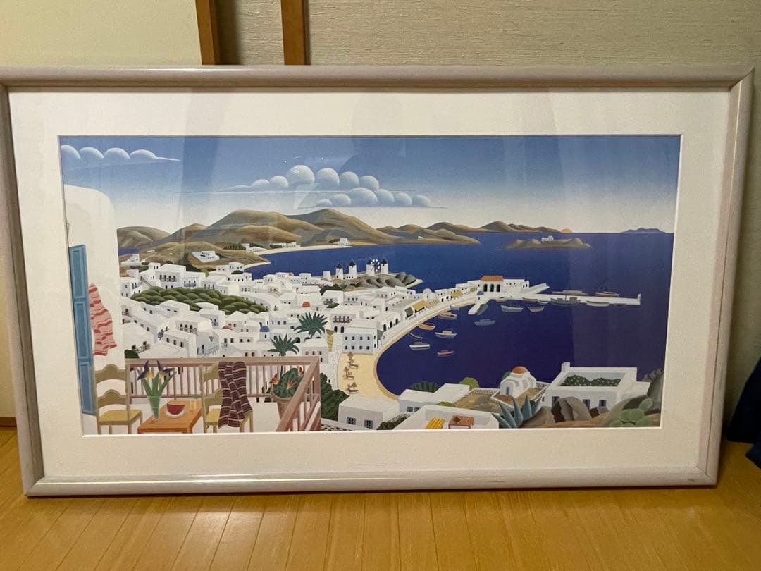 トーマスマックナイト　ポスター・パネル（MYKONOS VIEW）