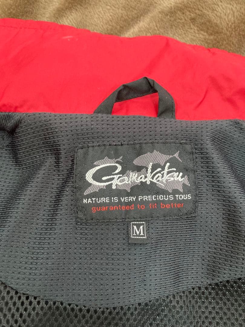 がまかつ ウインドブレーカー　サンライン釣武者磯釣りレインスーツフカセ釣りミドラ