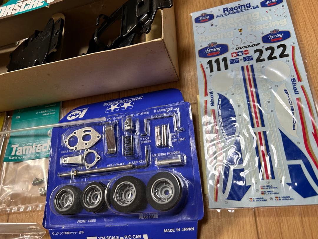 タミヤ　タムテック・ポルシェ962C 1/24タムテックRCシリーズNO.2