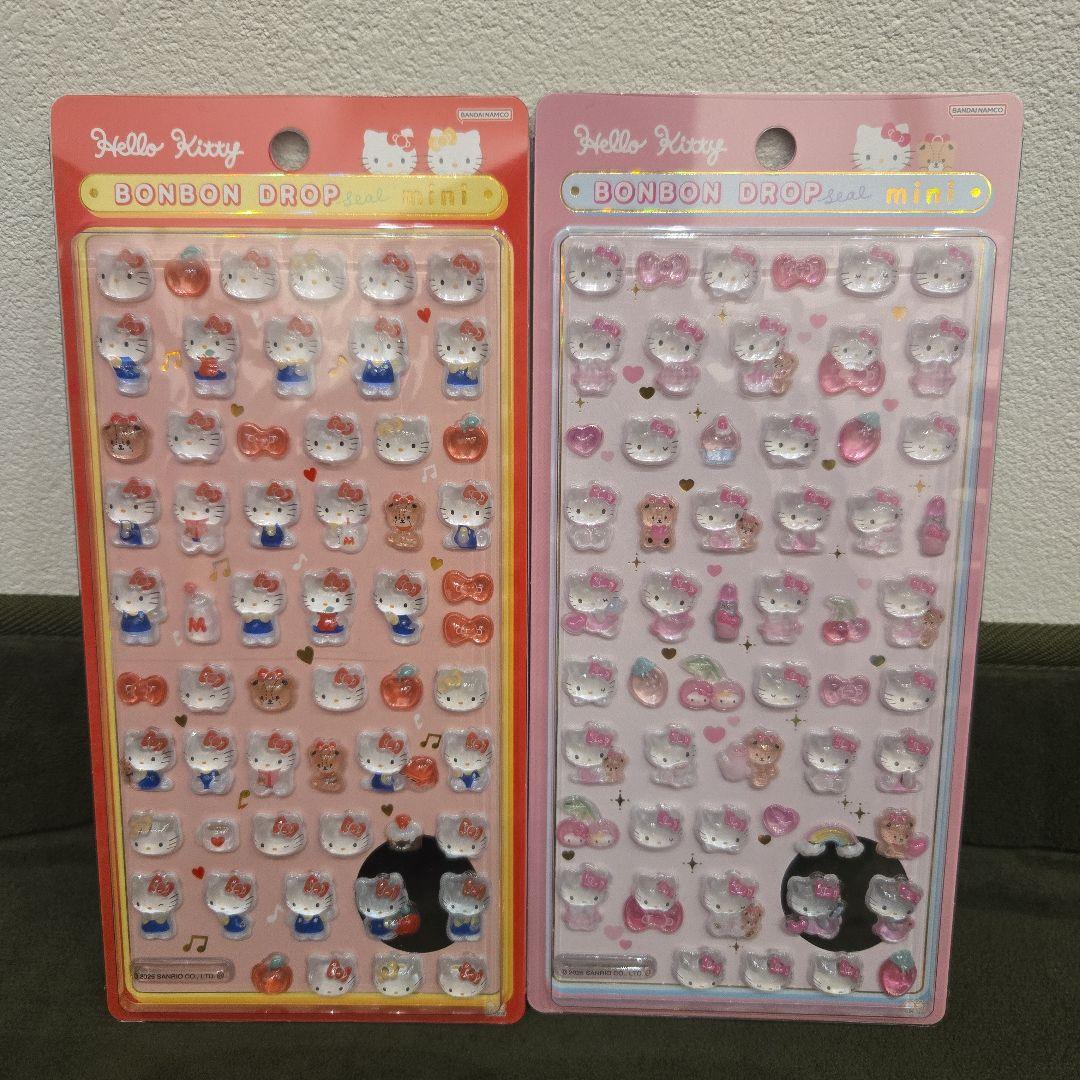 サンリオ　ボンボンドロップシールMINI　8種