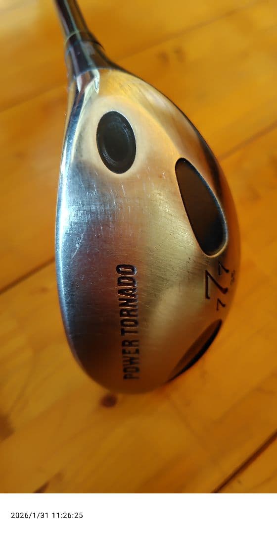 キャスコ パワートルネードアイティリティ 555~999 5本 4本リグリップ済