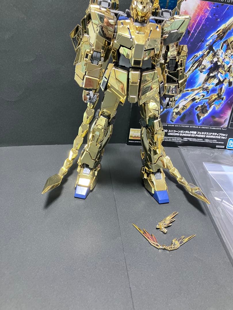 ＭＧ ユニコーンガンダム３号機 フェネクス （ナラティブVer.）　組立済み