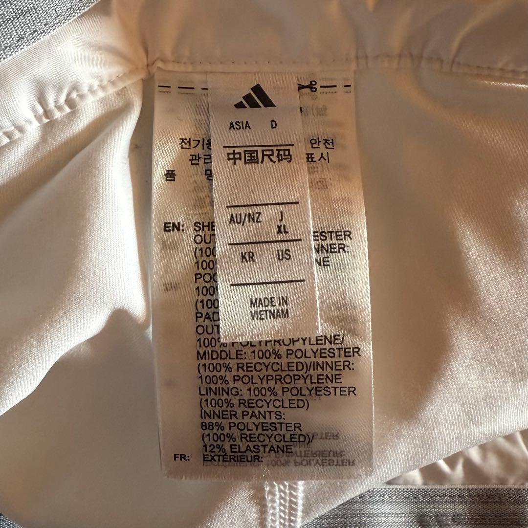 adidas ゴルフ キルティングスカート白XL