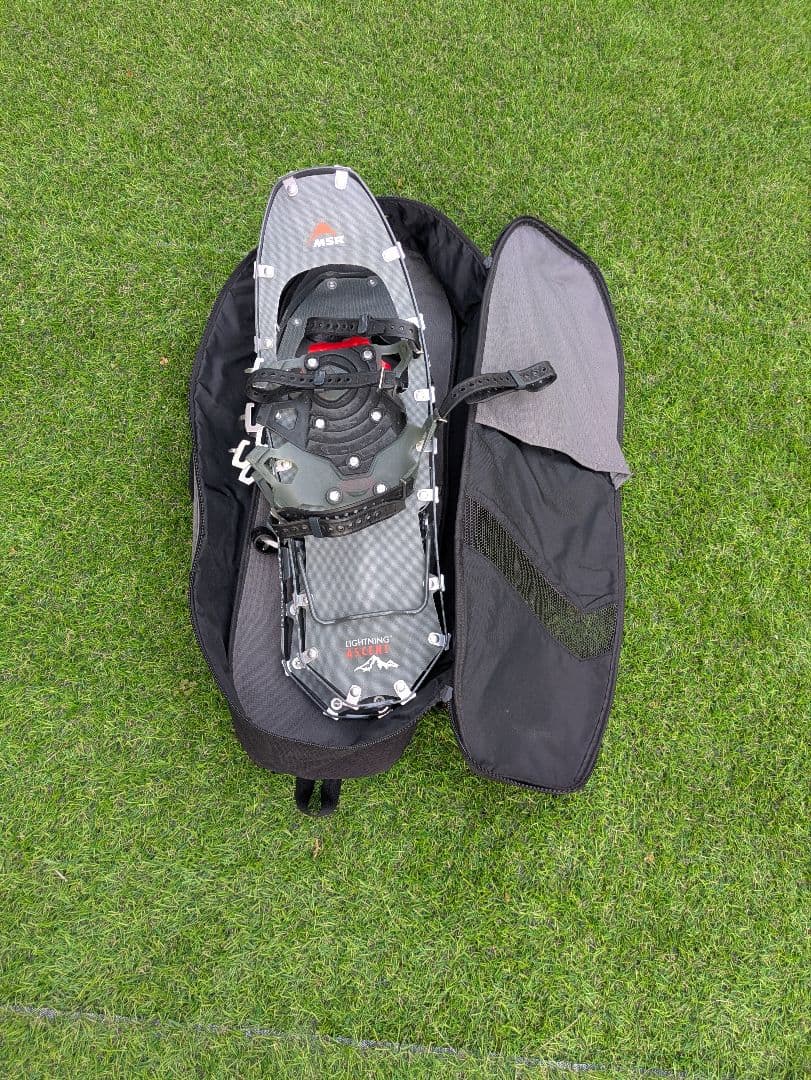 MSR ライトニングアッセント　22インチ スノーシュー　レディース　ケース付き