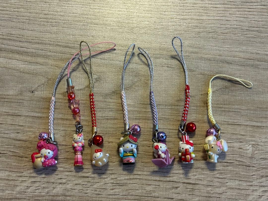 ご当地キティ ストラップ 42個セット