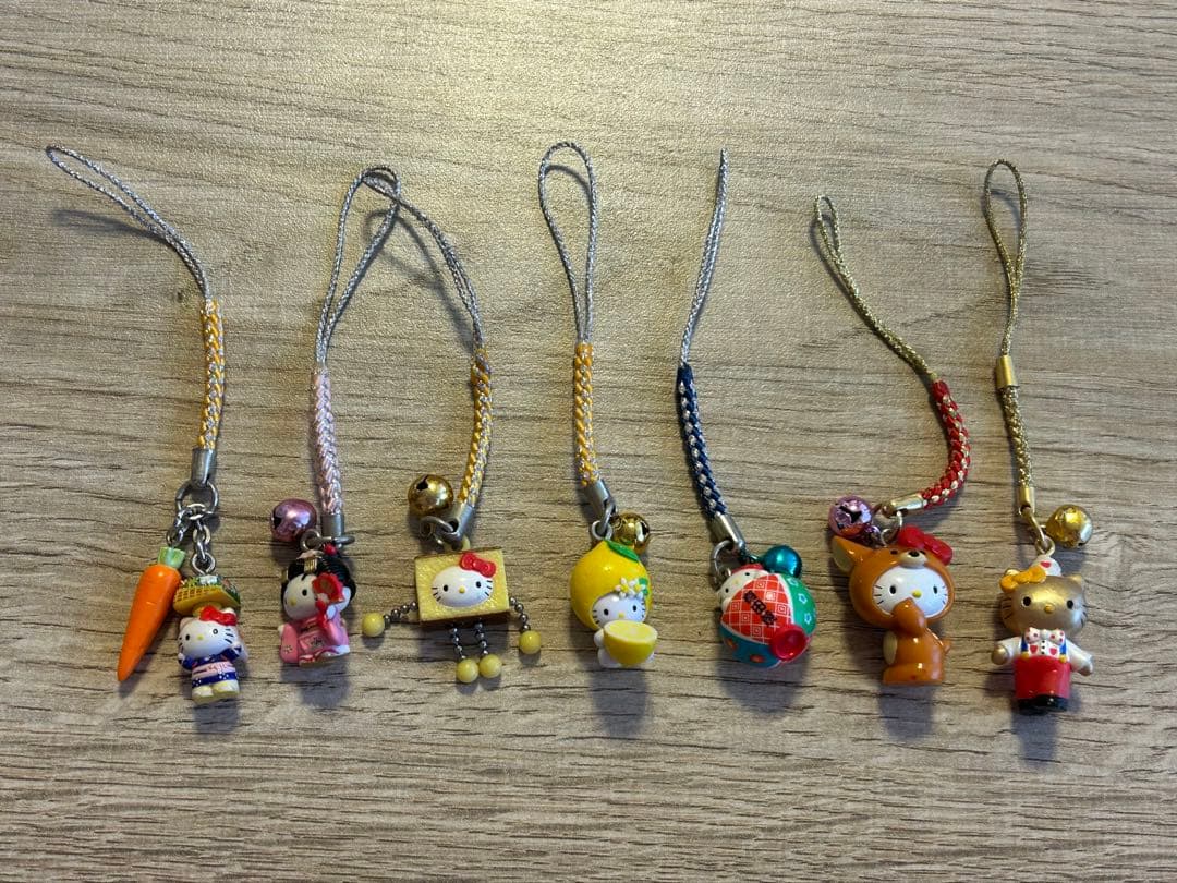 ご当地キティ ストラップ 42個セット