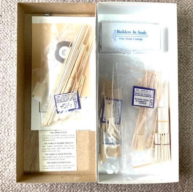 G.W.ニコルズ製材所KIT ビルダーズインスケール製 HO (1/87)