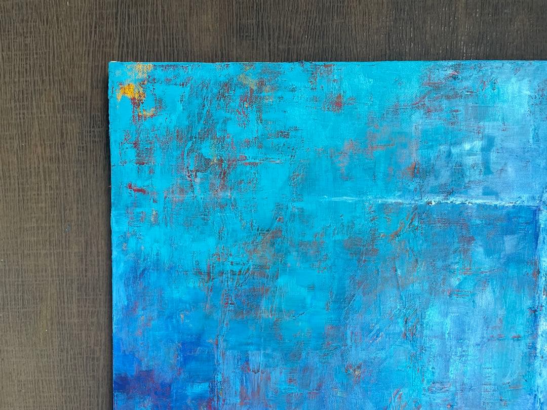 絵画　油絵　原画　抽象画　現代アートF10