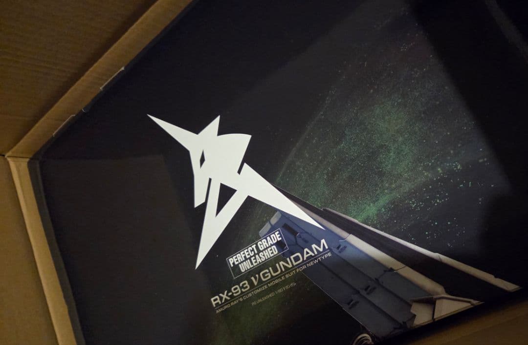【新品未開封】PG UNLEASHED 1/60 νガンダム 送料込