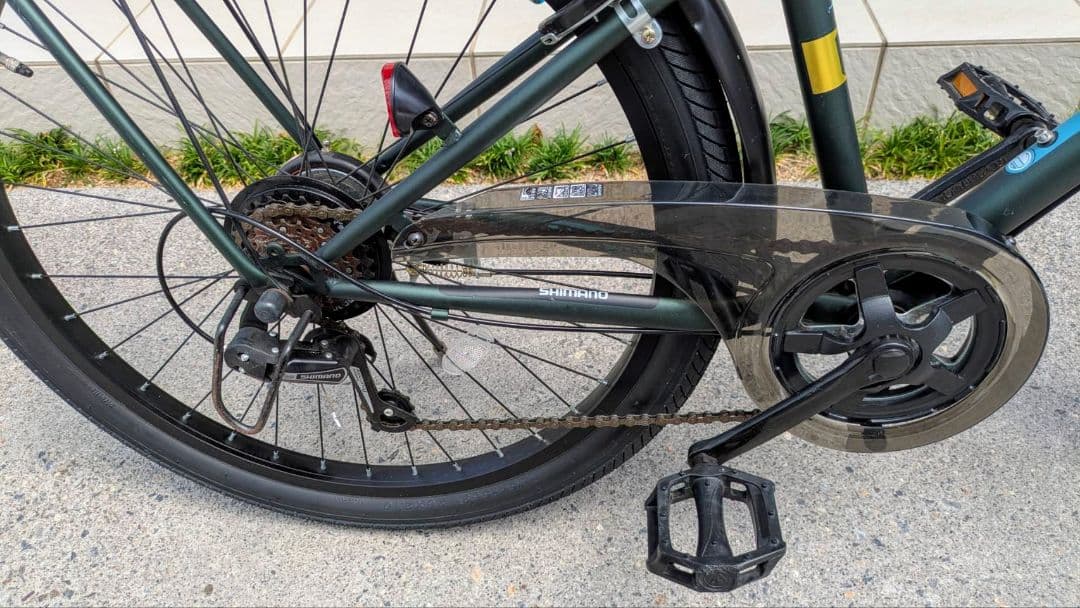 【値下げ】直接お渡し　自転車26インチ　6段変速　男の子　コグホーン