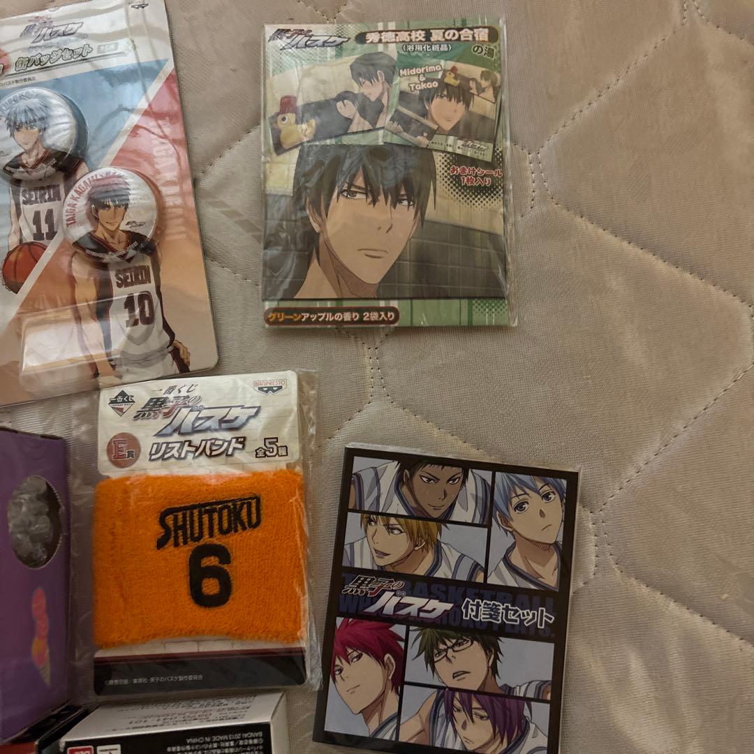 黒子のバスケ　フィギュア、キーホルダー、タオルなど色々