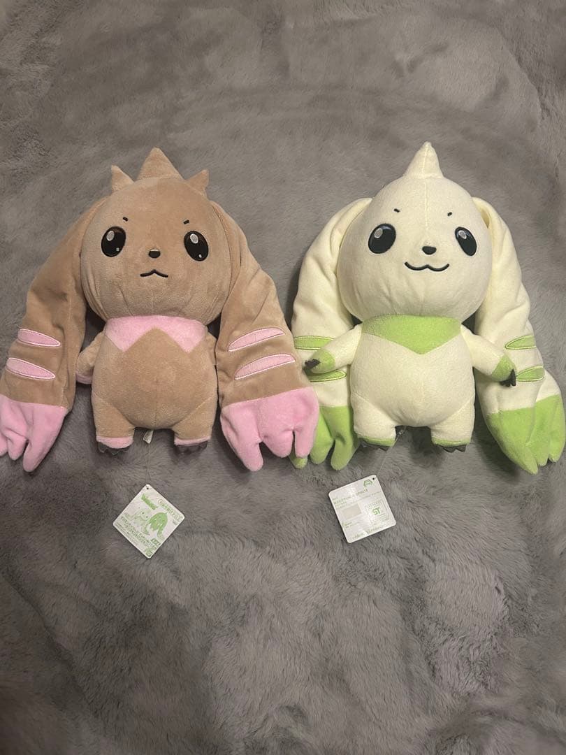 テリアモン　ロップモン　ぬいぐるみセット