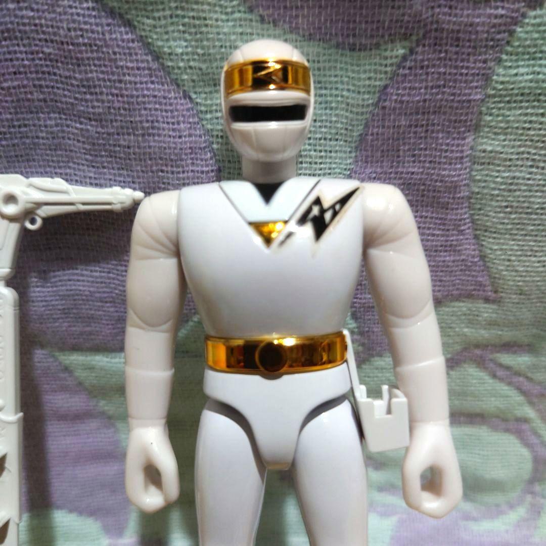 超合金　ニンジャホワイト　バンダイ　忍者戦隊カクレンジャー