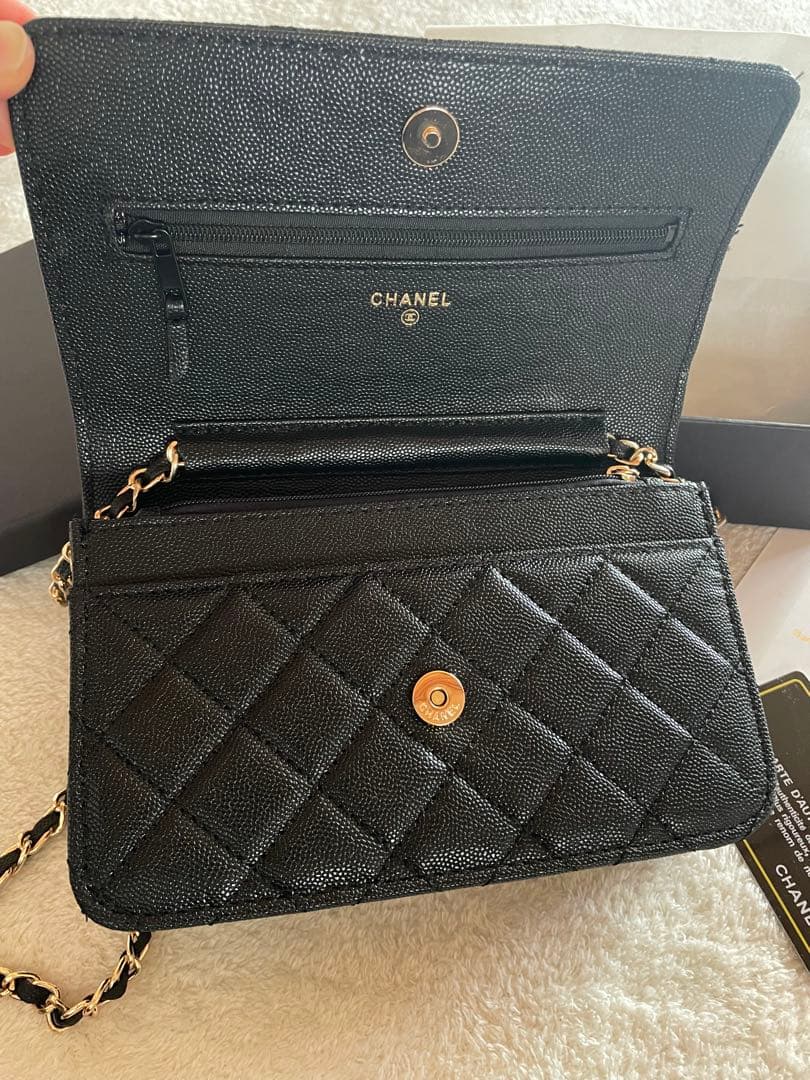 在庫ラスト✨CHANEL チェーンウォレット　キルティングショルダー　ノベルティ