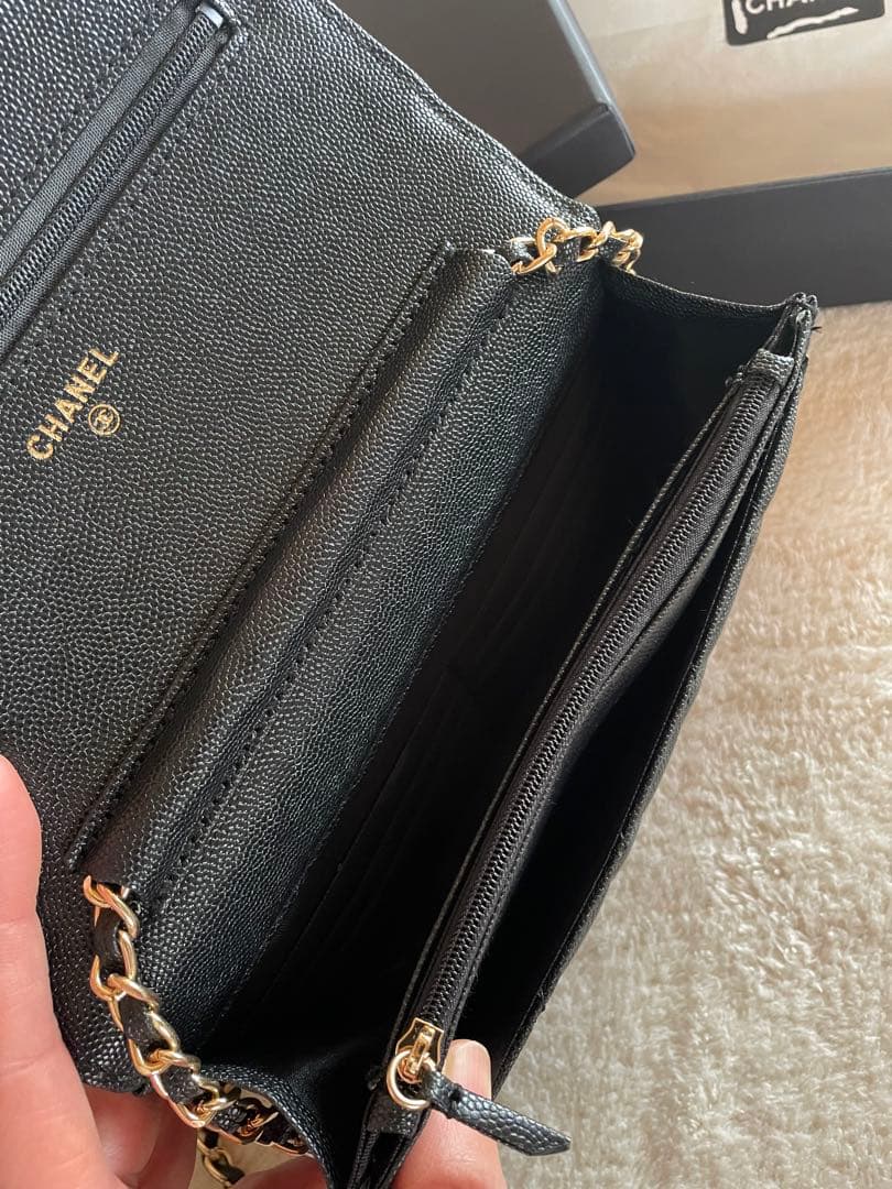 在庫ラスト✨CHANEL チェーンウォレット　キルティングショルダー　ノベルティ