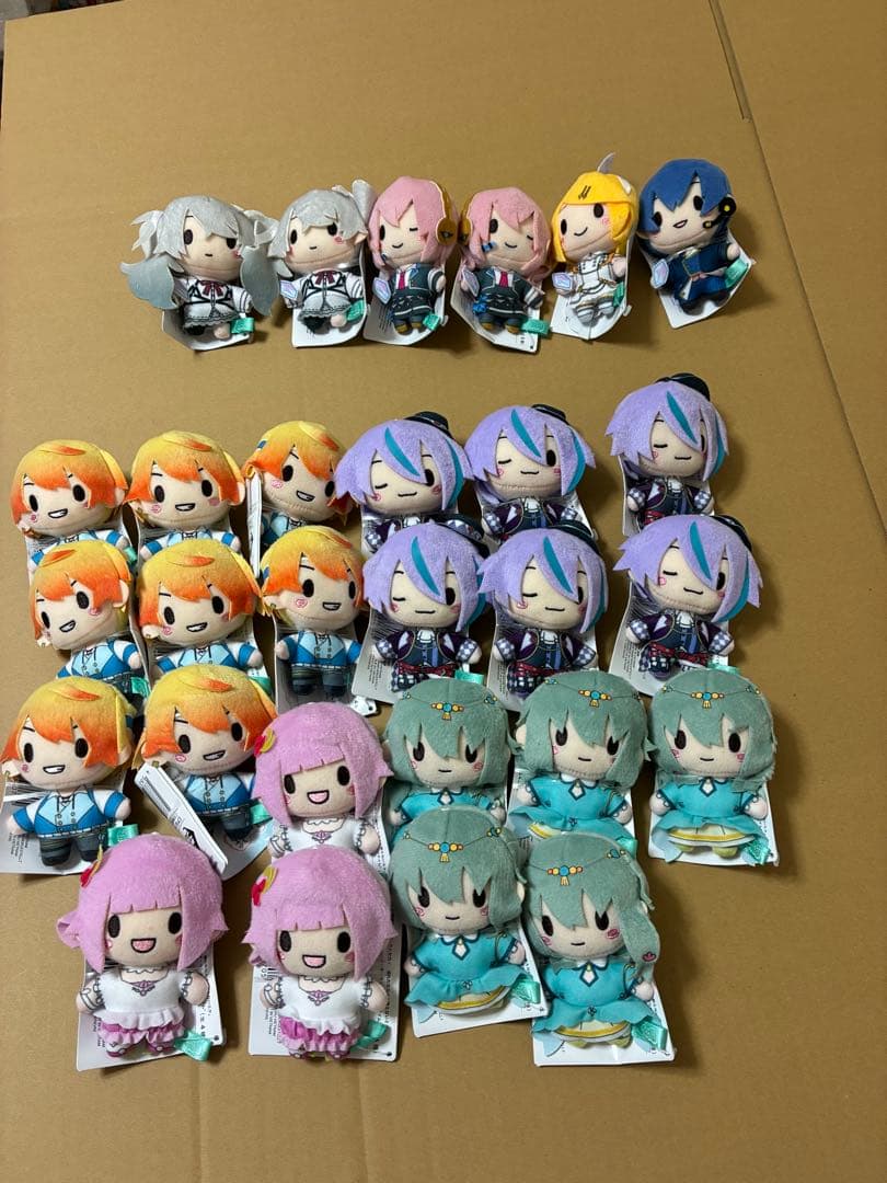 バラ売り可能　プロジェクトセカイ　ふわぷち　マスコットぬいぐるみ　まとめ売り