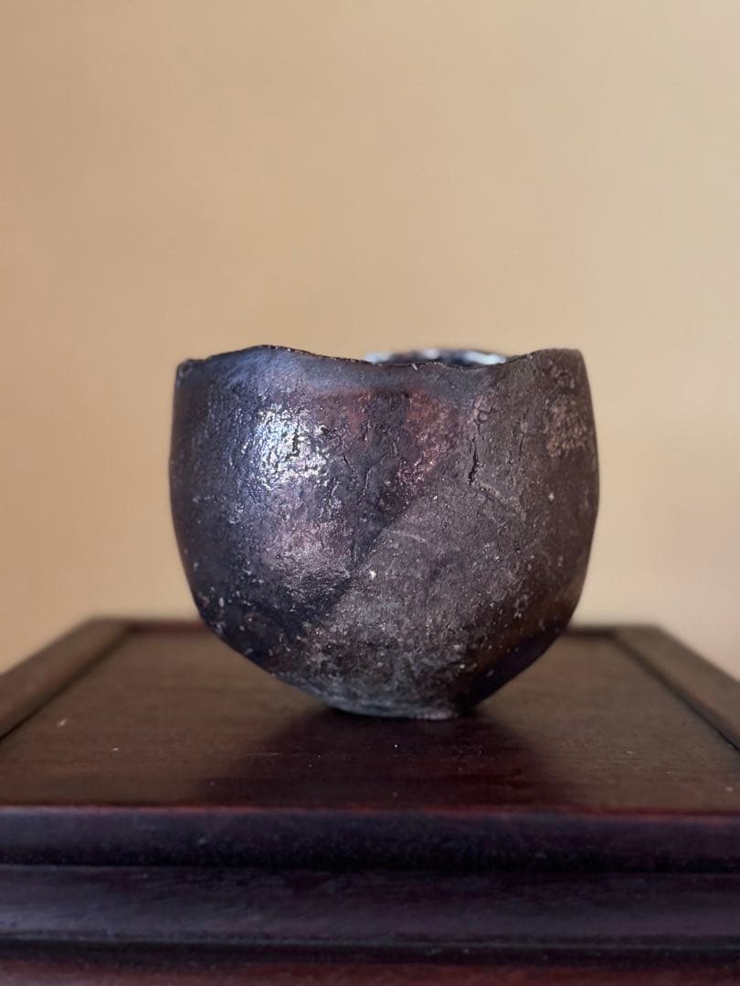 泉田之也　積層盌　茶碗　現代作家