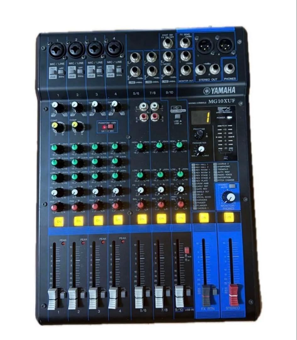 配信機器・PA機器・レコーディング機器 YAMAHA MG10XUF