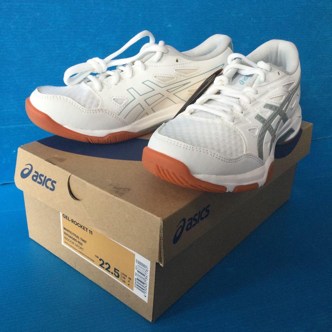 アシックス 1073A065 102 22.5 GEL-ROCKET11