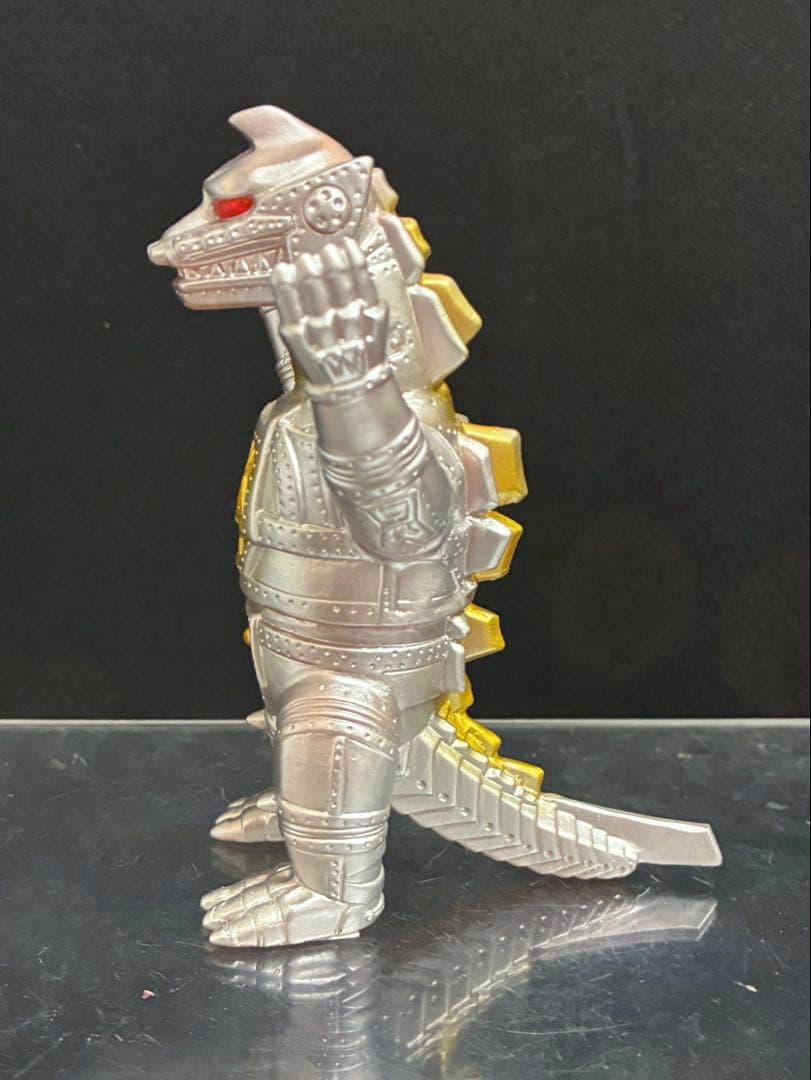 ■ブルマァク メカゴジラ ミニソフビ 銀 / 東宝