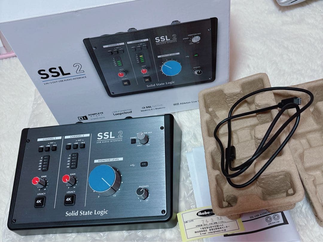 Solid State Logic SSL 2 インターフェース