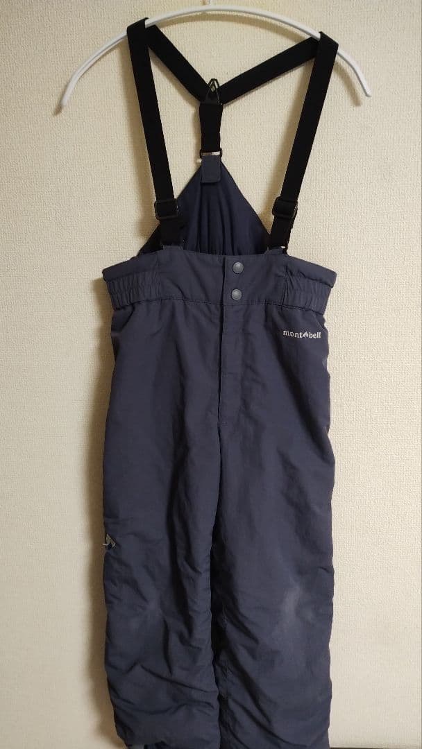 モンベル　キッズ　スキーウェア　上下セット 140　スノーウェア