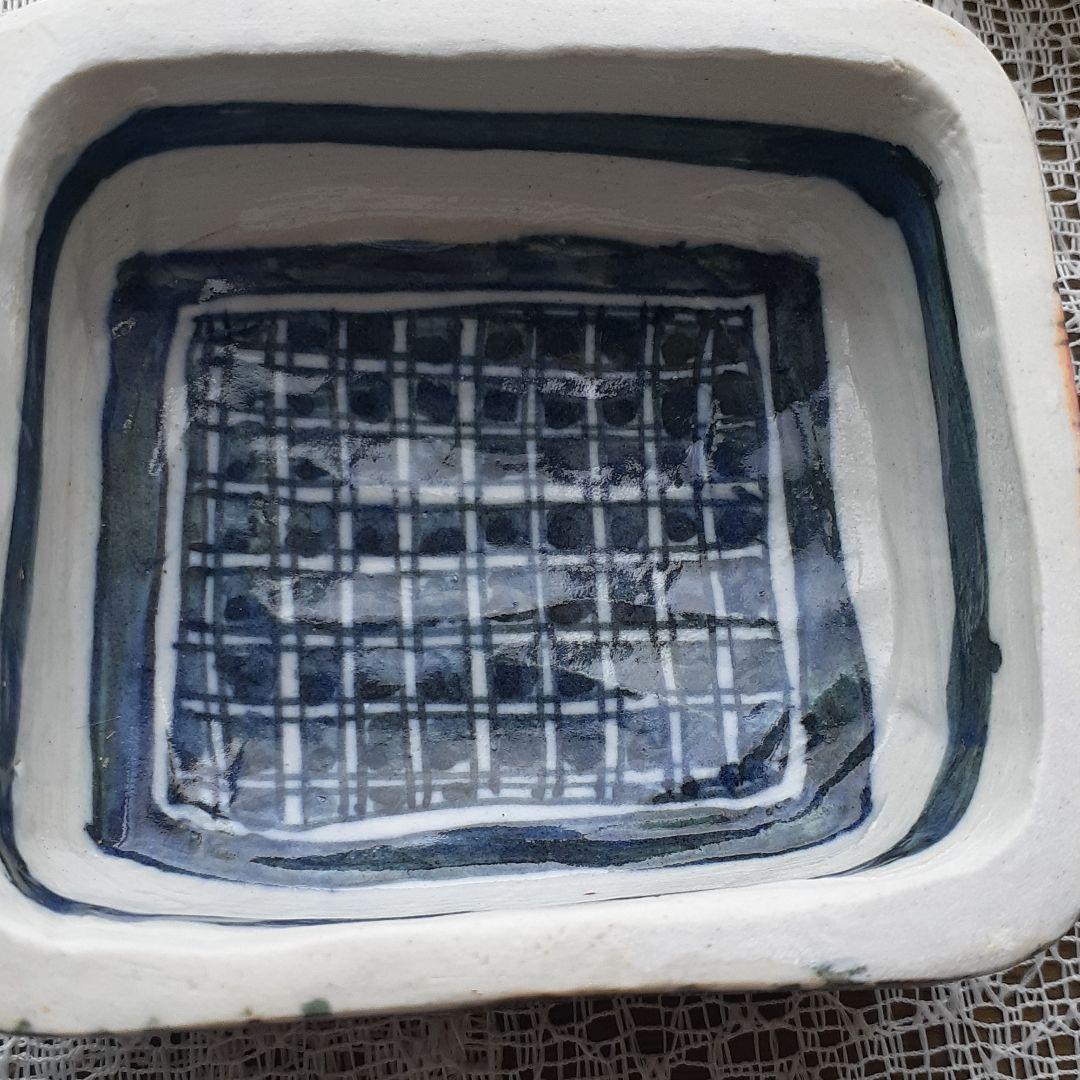 林和一  作          虎図香合❤️