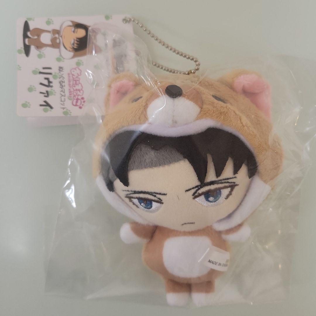 進撃の巨人 あにまるっこ ぬいぐるみマスコット リヴァイ 幼少期ver 新品