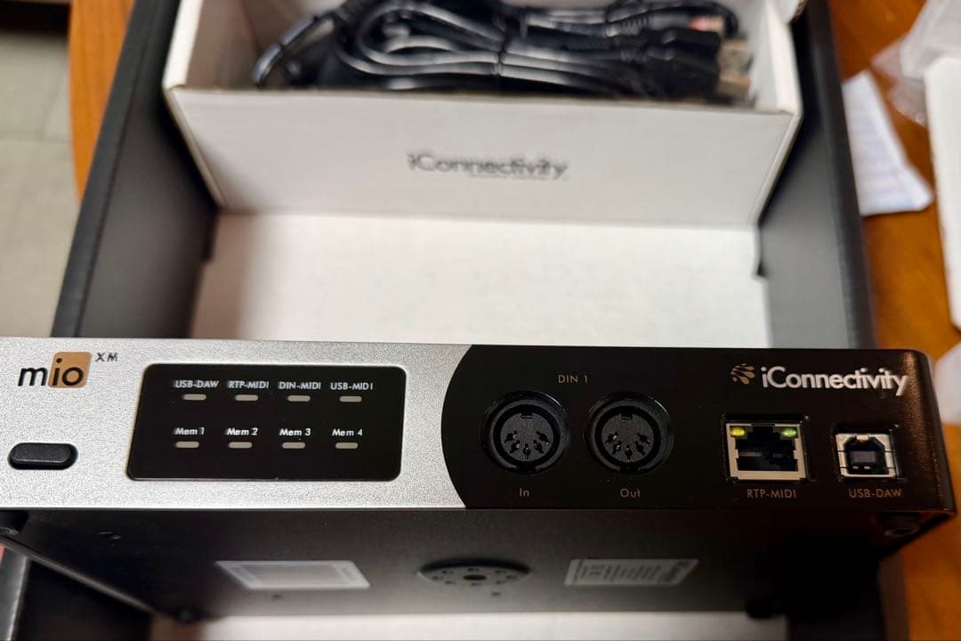 iConnectivity mio XM インターフェイス 未使用、開封のみ❗️