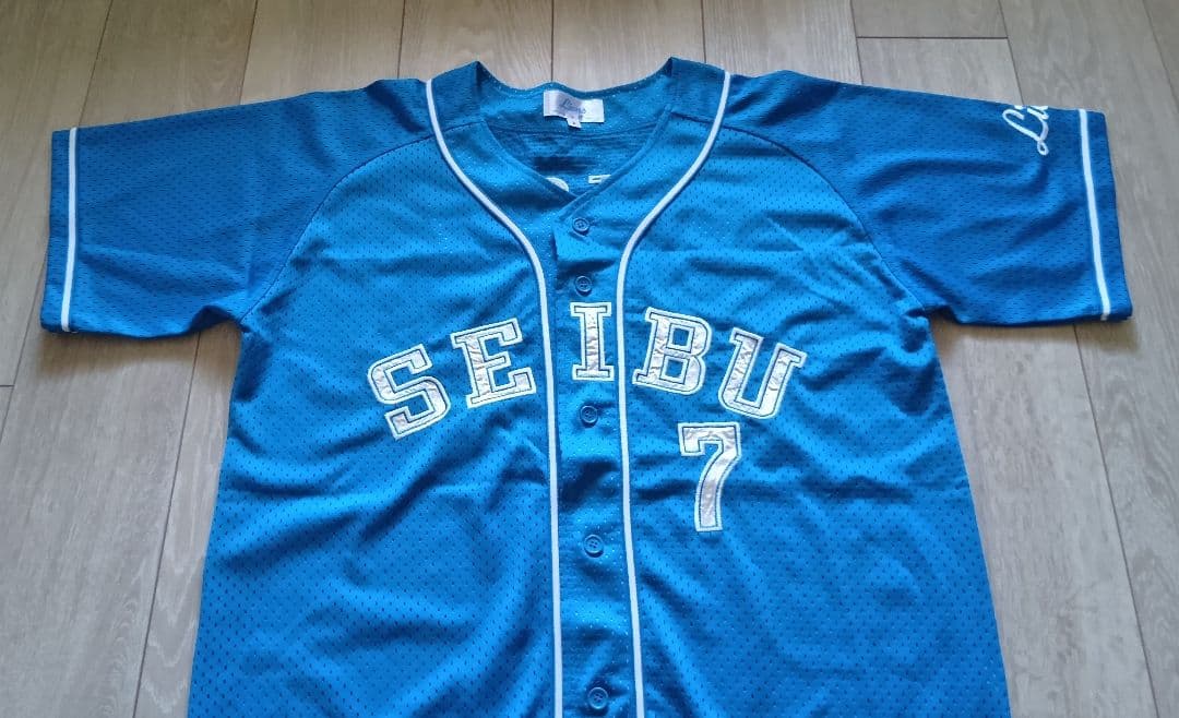 【当時物】埼玉　西武　ライオンズ　松井　ビジター　ユニフォーム　フリー