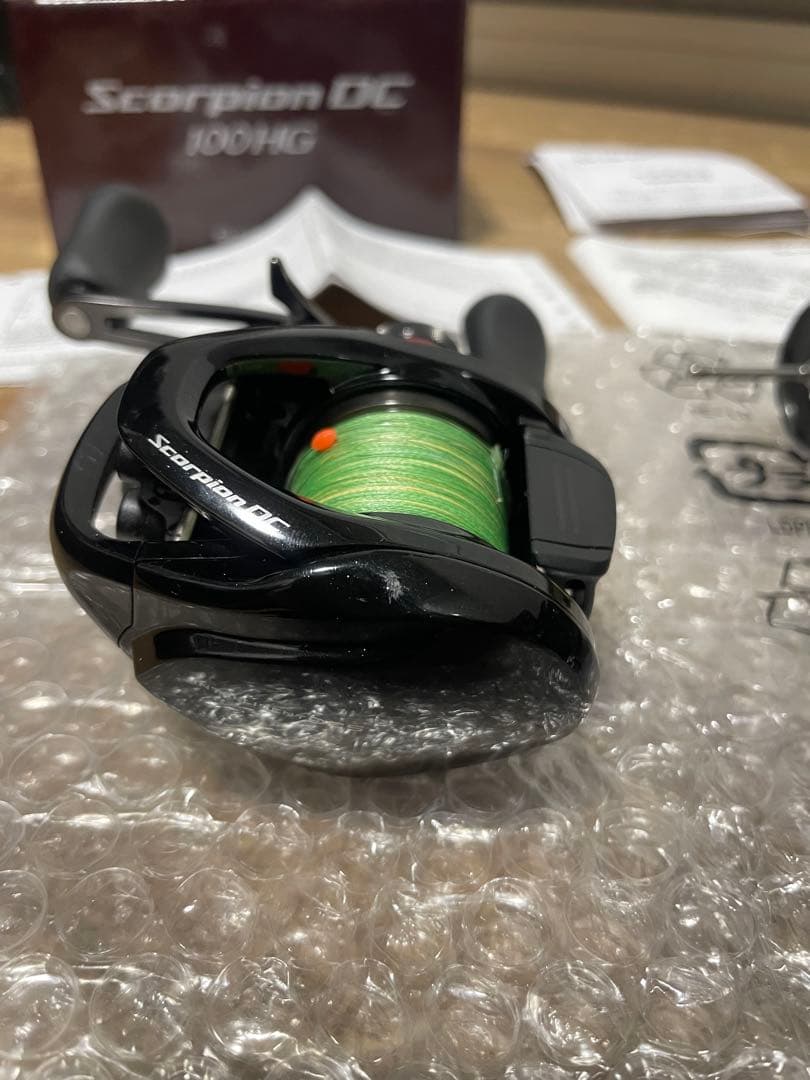 シマノ 17 スコーピオンDC100HG 右巻き 予備スプール付き