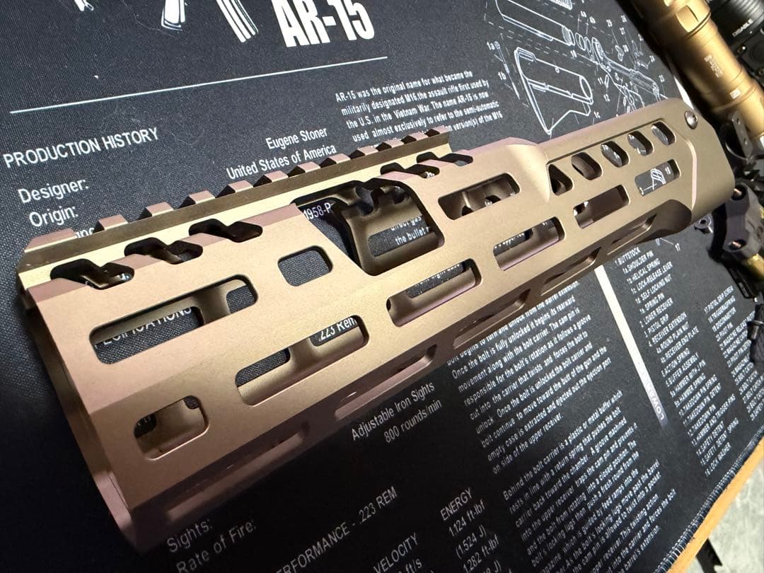 SIG AIR MCX Virtus AEG　Spearタイプ ハンドガード