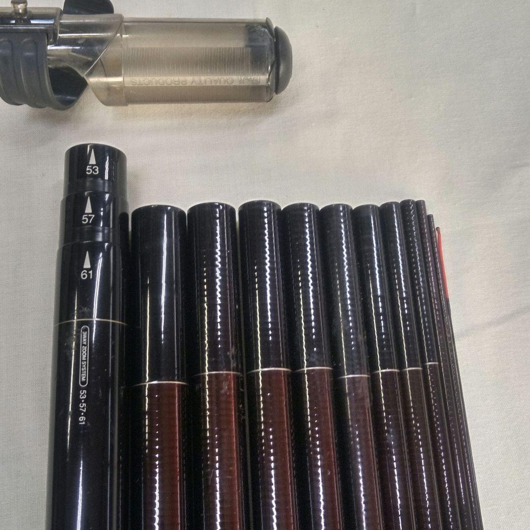 シマノ αズーム翠渓SX 硬調61 53・57・61にズーム